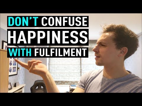 DON'T CONFUSE HAPPINESS WITH FULFILMENT - Inspirational Video - Ben Ivey