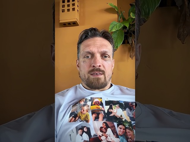 Speech to fans #usyk