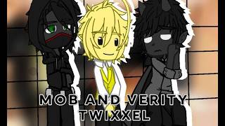 MOB and VERITY (+Twixxel) React to TikToks // Gacha React // Minecraft
