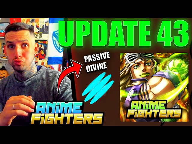 NEW UPDATE 43 DIVINE PASSIVES NEW WORLD NEW PASSIVE TRANSFER AND MORE Anime  Fighters Simulator 