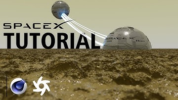 Cinema 4d & Octane - Create a Photorealistic Mars landscape in 15min. Basic tutorial.