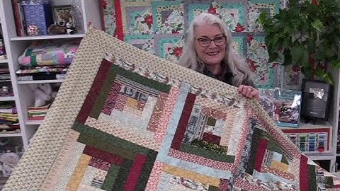 Pre-cut Log Cabin Quilt