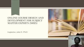 Module 1   Analysing for Online Course Design