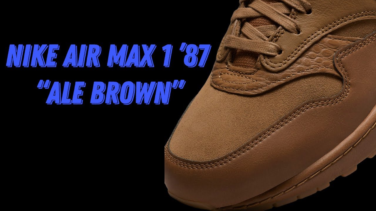 stereo Verzadigen hoe te gebruiken Nike Air Max 1 '87 “Ale Brown” DROPS October 7, 2022 DETAILED LOOK #nike # airmax #airmax1 - YouTube