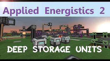 Applied Energistics 2 Tutorial: DEEP STORAGE UNITS [ENG]