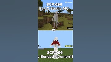 SCP-096 by LC Studio MC vs SCP-096 by BendytheDemon18 #edit #shorts #scp #minecraft #battle
