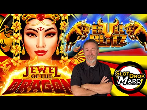 WOW! $100 in Freeplay and an INSANE Handpay! Jewel of the Dragon, Bull Blitz and more