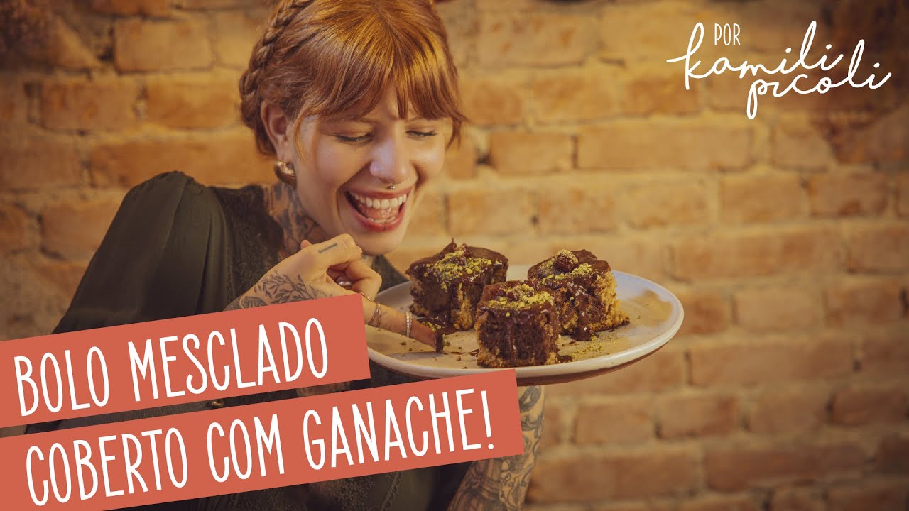 Bolo super fácil, fofíssimo e vegano!