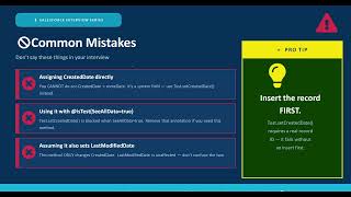 Salesforce Interview Accelerator - Test.setCreatedDate() in Apex
