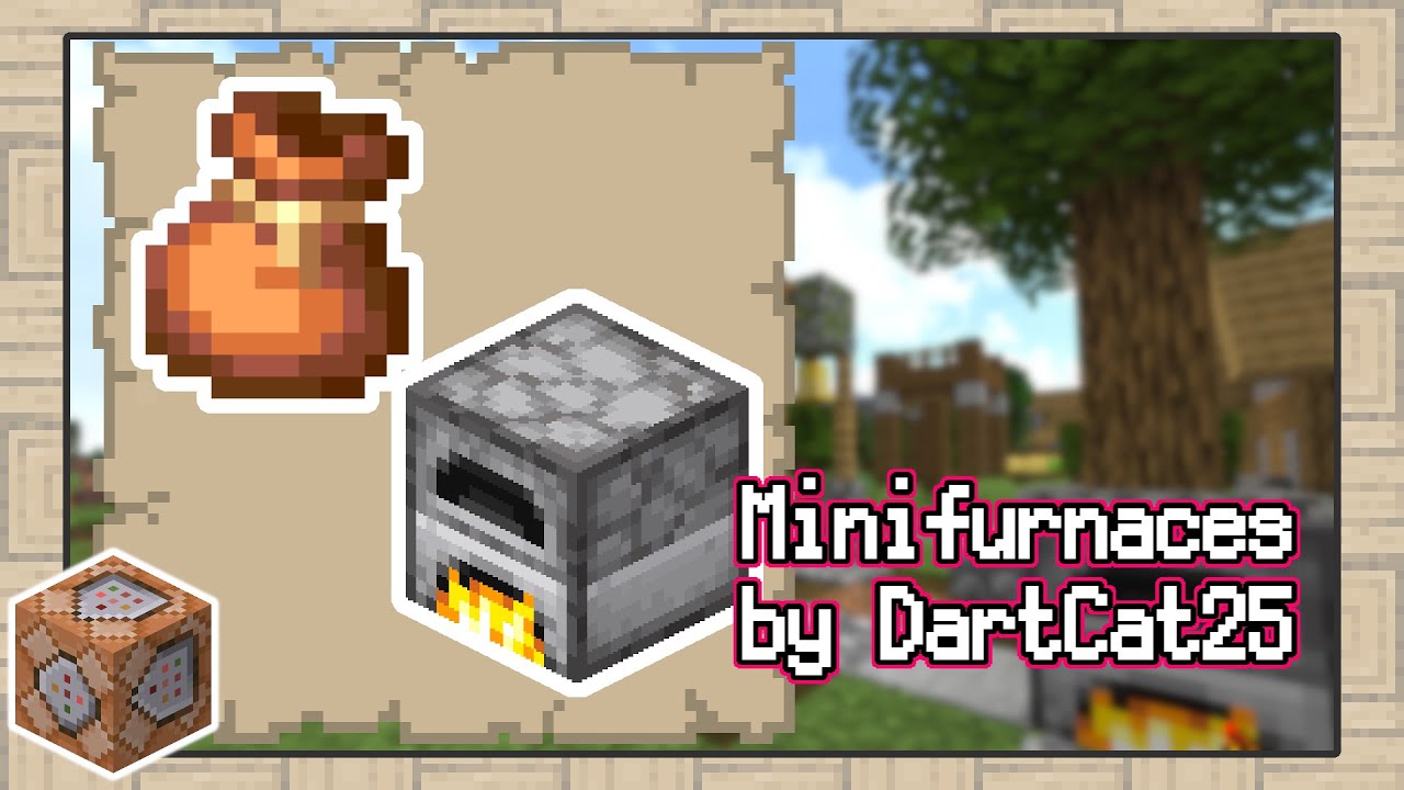 マイクラ この ミニかまど で 俺はまるで人間精錬所だ データパック紹介 ゆっくり マイクラ動画まとめ
