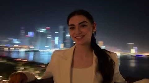 bala hatoon😍😘ozgetore in real life⚔️#dubai visit#kurlusosman