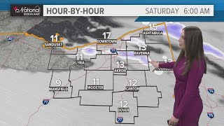 Cleveland weather forecast: Lingering lake effect snow and cold continues