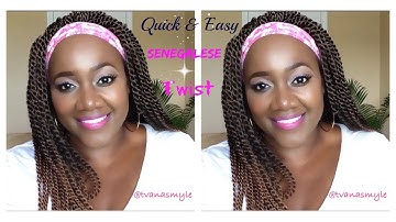Easy Crochet Senegalese Twist - Review + DEMO | Model Model Glance Braid