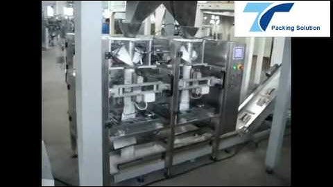 VFFS  Duplex Packing Line with Bucket Elevator