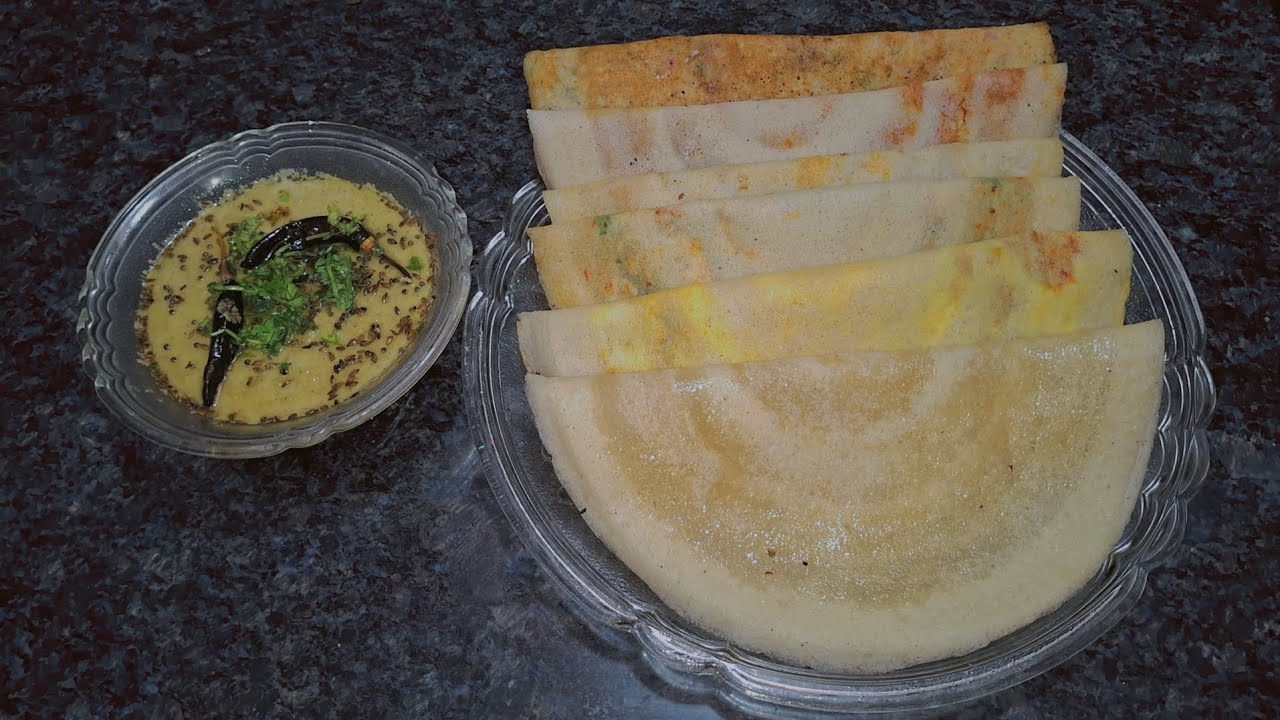 Healthy and easy 6 types of dosa recipe for breakfast