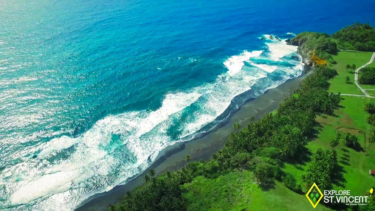Explore St Vincent  - Cedars and Reeves Level Villages (Drone footage)