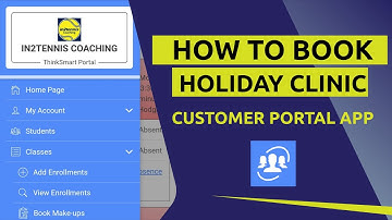 How To Book A Holiday Clinic Thinksmart Customer Portal App