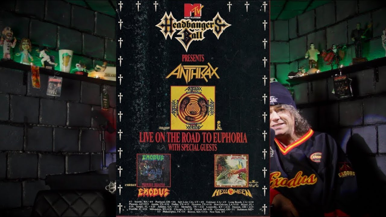 Zetro's Toxic Vault Headbangers Ball Tour 1989 YouTube