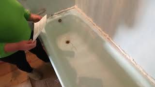 Отзыв о эмалировке ванны после 17 лет эксплуатации