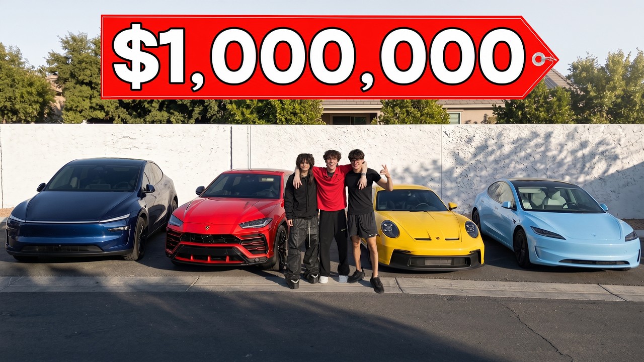 Our $1,000,000 Car Collection!