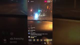 NHS Lil BK Driving through Red Lights saying he doesn’t do them!