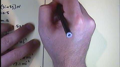 Mechanics 1-Chapter 10 - 10. 4 Motion in 2 dimensions -  0004