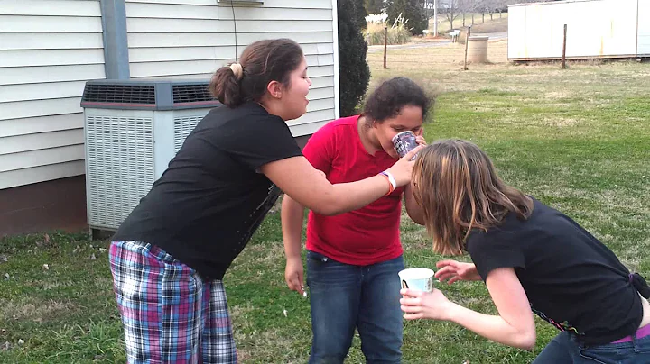 Big reaction to the cinnamon challenge!