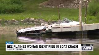 Woman killed in Fox River boat crash identified
