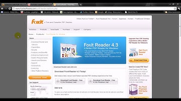 Foxit Reader Read PDF Files