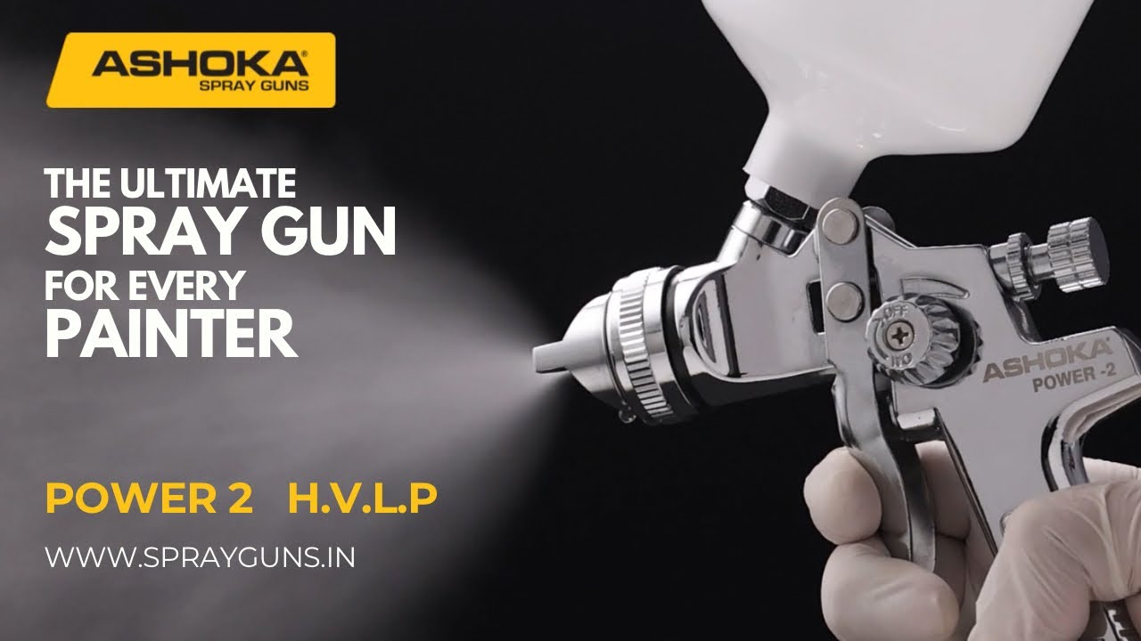 The Ultimate Spray Gun for Every Painter | Trusted for 40+ Years | Ashoka POWER 2 HVLP