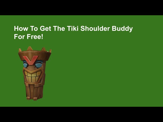 FREE ACCESSORY! HOW TO GET Tiki Shoulder Buddy! (ROBLOX MICROSOFT REWARDS)  