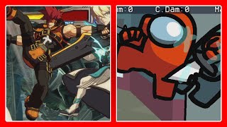 Dustloop Comparision - Guilty Gear VS. Among Us Arena
