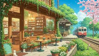 Cozy Train Station Café 🚃☕ Spring Lofi Beats for Relax, Study & Peaceful Moments screenshot 5
