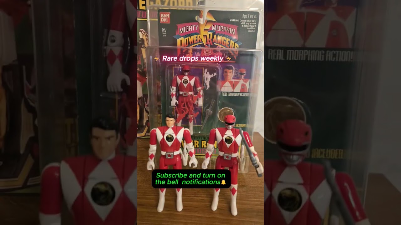 Signed by the OG Red Ranger himself 🔥 Who else remembers flipping the belt to morph?  