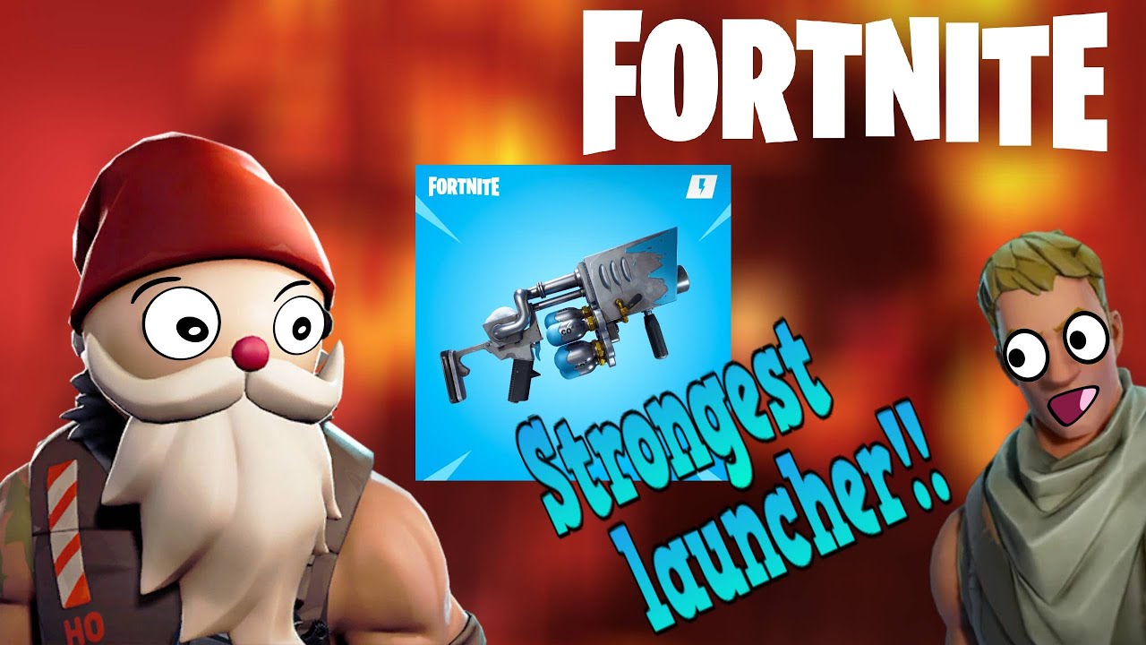 NEW Exotic Snowball Launcher in Fortnite!!