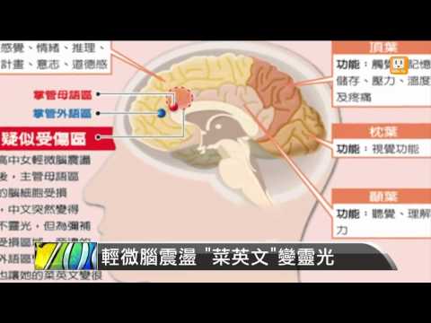 【2013.06.01】輕微腦震盪 "菜英文"變靈光 -udn tv