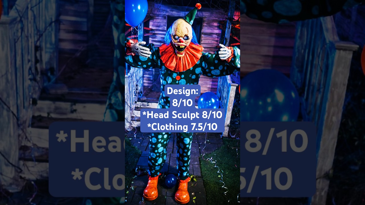 Reviewing Spirit Halloween 2020 Props Part: 7 (Peek-A-Boo Clown) 