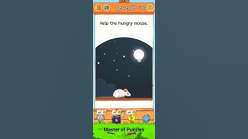 Braindom Riddle 2021 Updated Level  143 Help the hungry mouse Walkthrough