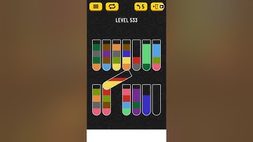 【Water Sort Puzzle】 Level 533
