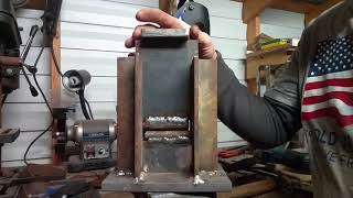 Making a Blacksmith's Guillotine