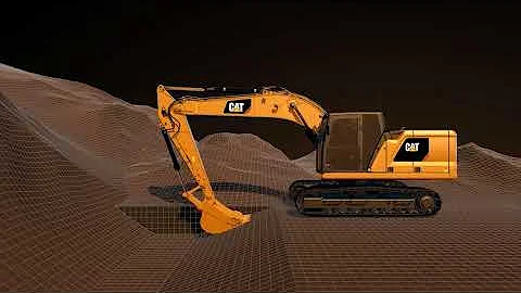 Next Generation Excavator: Cat® Connect Technology - Advanced 2D Source