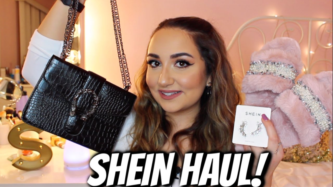 SHEIN ACCESSORIES HAUL, JEWELRY, BAGS, & SHOES!