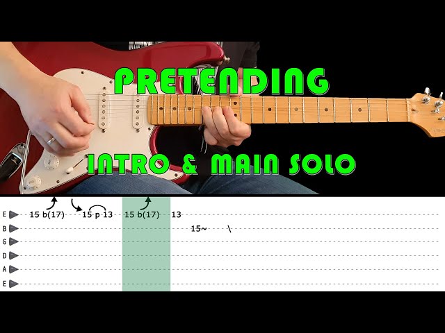 Pretending by Eric Clapton - Piano, Vocal, Guitar - Digital Sheet