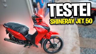 Testei A Nova Shineray Jet 50 Lançamento 2024