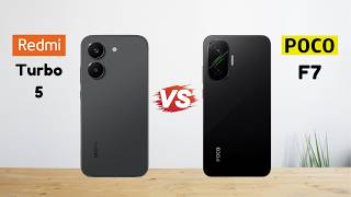 Redmi Turbo 5 Vs Poco F7 ⚡ Full Specs Comparison | Best Value Smartphone?