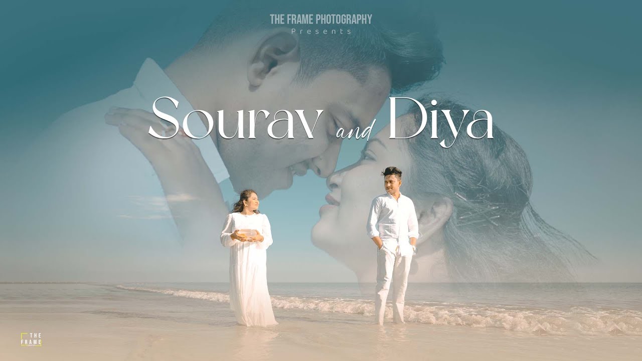 Sourav & Diya | Pre-wedding Story | Ei Neel Sagarer Pare | The Frame Photography