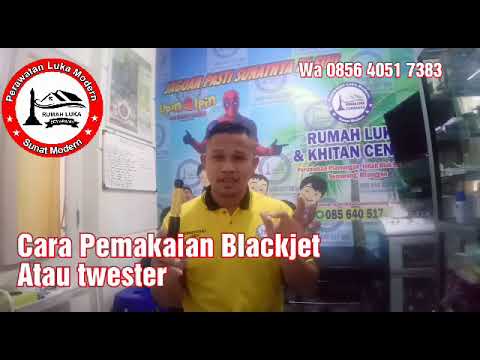 Cara pemakaian Blackjet, alat sunat bius tanpa jarum suntik 085640517383