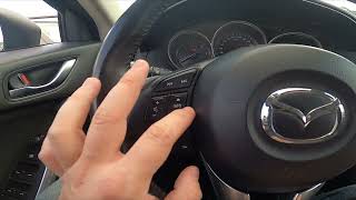 How to Enable or Disable Smart Citybrake Support in Mazda CX-5 I ( 2011 – 2017 )