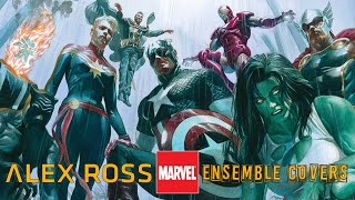 ALEX ROSS | The Best of MARVEL Ensemble Cover Art