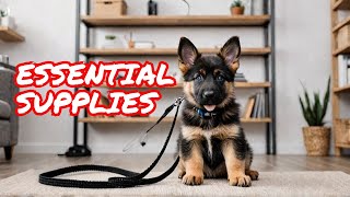 FIRST TIME German Shepherd Owner? Essential Supplies & Training Gear | Dog Training | Puppy Training